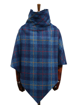 Harris Tweed Ladies Celtic Cape A075