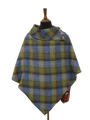 Harris Tweed Ladies Celtic Cape Denim Sage