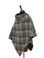 Harris Tweed Ladies Celtic Cape Denim Sage