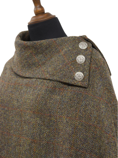 Harris Tweed Ladies Celtic Cape HB40
