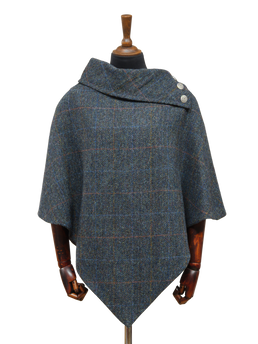 Harris Tweed Ladies Celtic Cape HB80