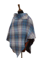 Harris Tweed Ladies Celtic Cape Lavender Check