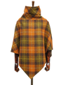 Harris Tweed Ladies Celtic Cape Rust