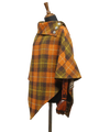 Harris Tweed Ladies Celtic Cape Rust