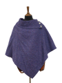 Harris Tweed Ladies Celtic Cape Violet