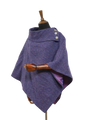 Harris Tweed Ladies Celtic Cape Violet