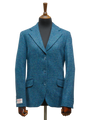Harris Tweed Ladies Fitted Jacket Teal