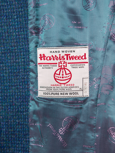 Harris Tweed Ladies Fitted Jacket Teal