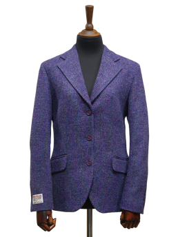 Harris Tweed Ladies Fitted Jacket Violet