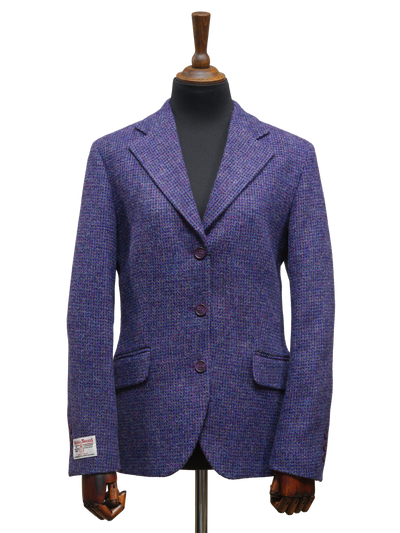 Harris Tweed Ladies Fitted Jacket Violet