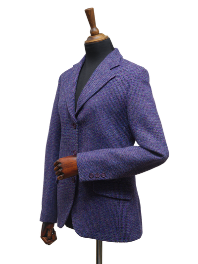 Harris Tweed Ladies Fitted Jacket Violet