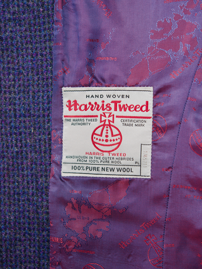 Harris Tweed Ladies Fitted Jacket Violet