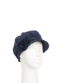 Harris Tweed Ladies Flower Hat - A0174 (HW)