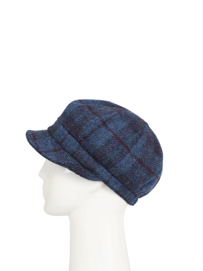 Harris Tweed Ladies Flower Hat - A0174 (HW)