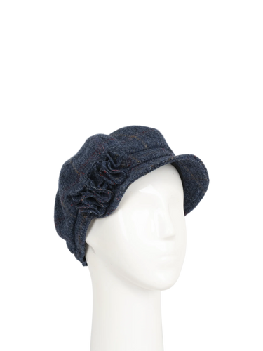 Harris Tweed Ladies Flower Hat - A0260 (HW)