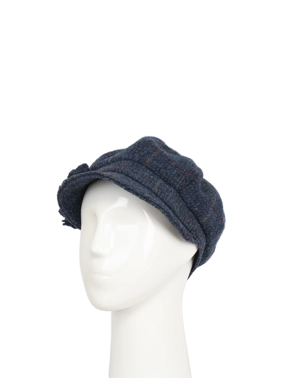 Harris Tweed Ladies Flower Hat - A0260 (HW)