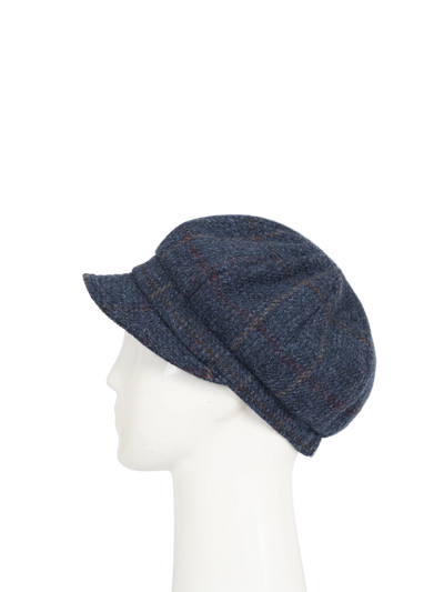 Harris Tweed Ladies Flower Hat - A0260 (HW)