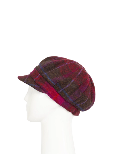 Harris Tweed Ladies Flower Hat - A031 (HW)