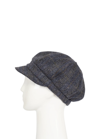 Harris Tweed Ladies Flower Hat - HB131 (HW)