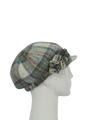 Harris Tweed Ladies Flower Hat - A0259 (HW)