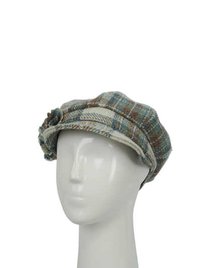 Harris Tweed Ladies Flower Hat - A0259 (HW)