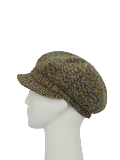 Harris Tweed Ladies Flower Hat - HB162 (HW)