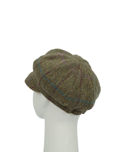 Harris Tweed Ladies Flower Hat - HB162 (HW)