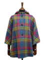 Harris Tweed Ladies Hooded Cape A0195