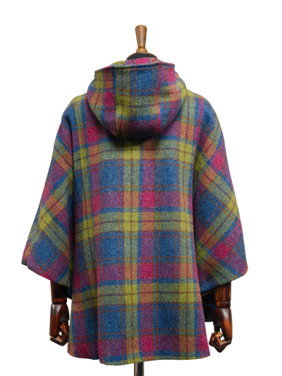 Harris Tweed Ladies Hooded Cape A0195
