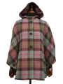 Harris Tweed Ladies Hooded Cape A0254