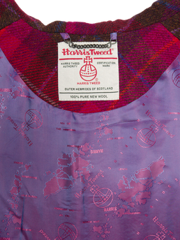 Harris Tweed Ladies Hooded Cape A031