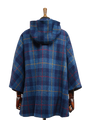 Harris Tweed Ladies Hooded Cape A075