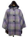 Harris Tweed Ladies Hooded Cape HB156