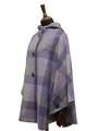 Harris Tweed Ladies Hooded Cape HB156