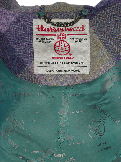 Harris Tweed Ladies Hooded Cape HB156
