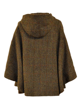 Harris Tweed Ladies Hooded Cape HB40