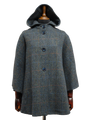 Harris Tweed Ladies Hooded Cape HB80