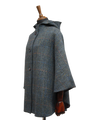Harris Tweed Ladies Hooded Cape HB80
