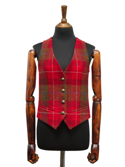 Harris Tweed Ladies Janet Waistcoat A001