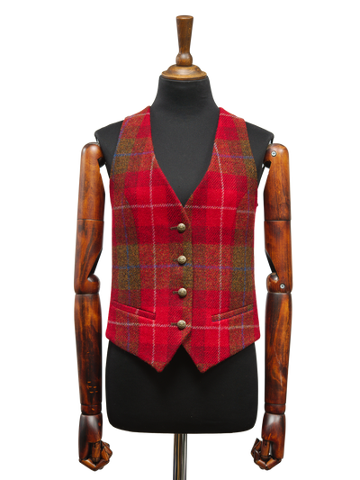 Harris Tweed Ladies Janet Waistcoat - A001