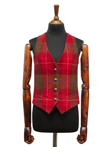 Harris Tweed Ladies Janet Waistcoat - A001