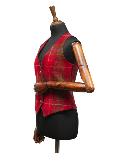 Harris Tweed Ladies Janet Waistcoat - A001