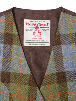 Harris Tweed Ladies Janet Waistcoat A017