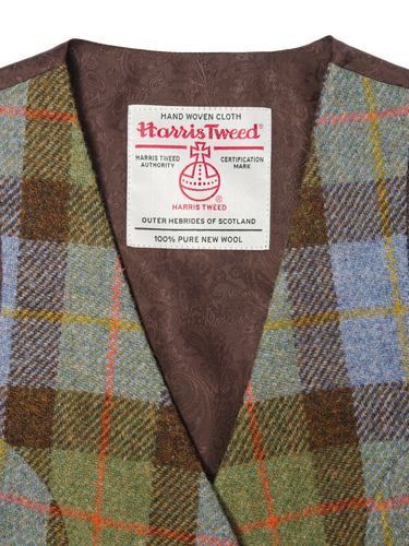 Harris Tweed Ladies Janet Waistcoat - A017