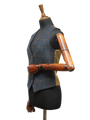 Harris Tweed Ladies Janet Waistcoat Blue Multi