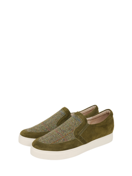 Harris Tweed Ladies Plimsoles HB55