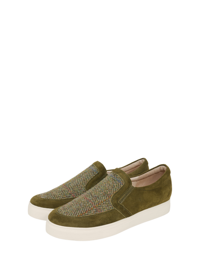 Harris Tweed Ladies Plimsoles HB55
