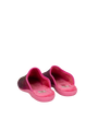 Harris Tweed Ladies Slippers - Cerise Check A031