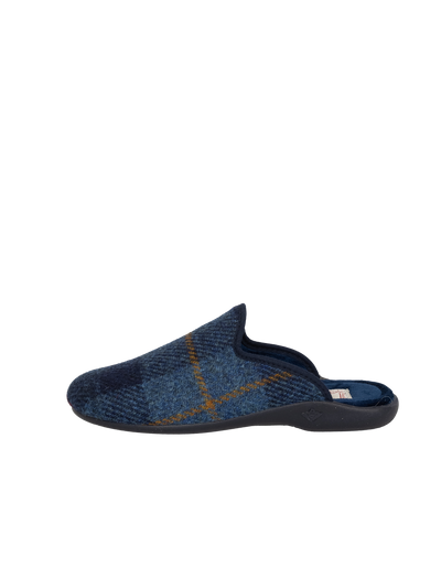 Harris Tweed Ladies Slippers - A075