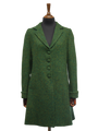 Harris Tweed Ladies Tara Coat Bottle Green